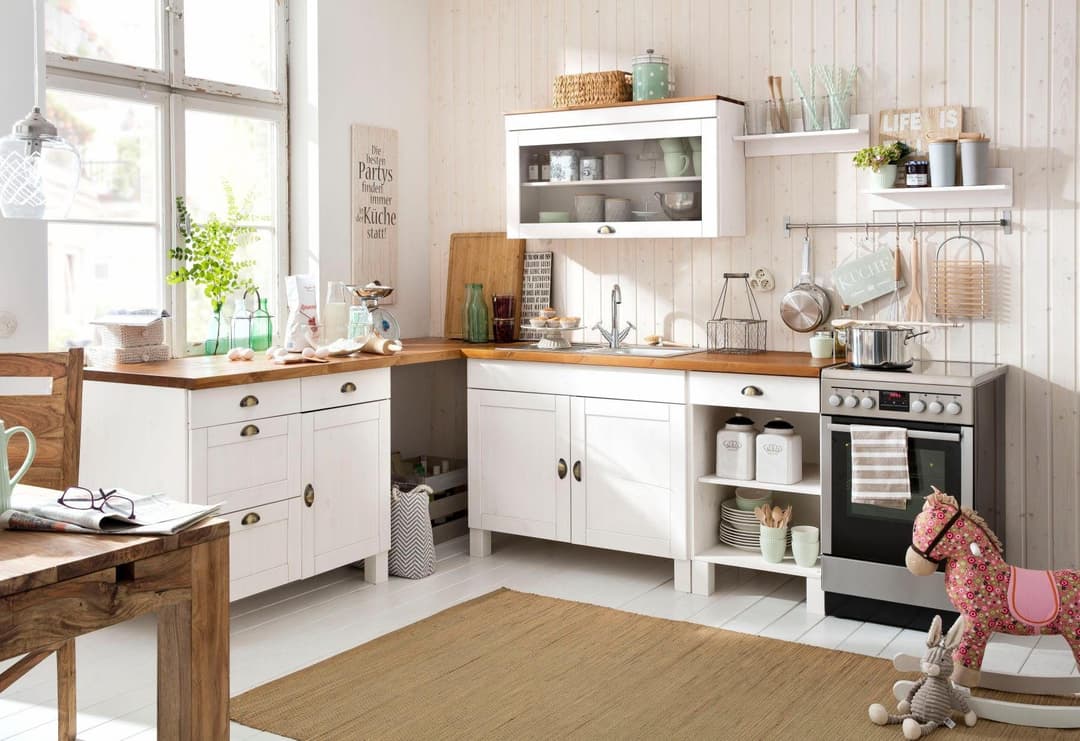 Home affaire Glashängeschrank Oslo | Weiß