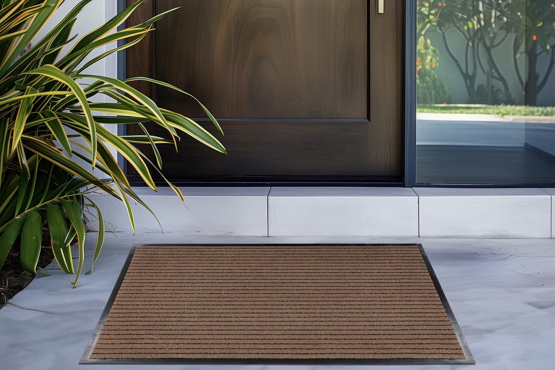 Kayoom Fußmatte Fine Line 225 | Beige