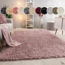 Paco Home Hochflor-Teppich Silky 591 | Rosa