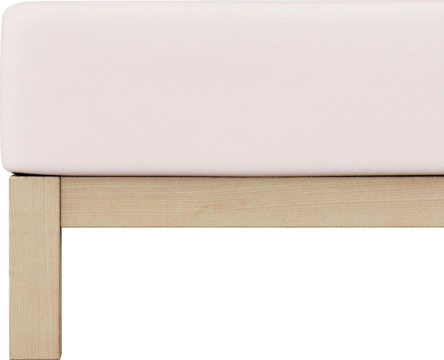 Schlafgut Spannbettlaken PURE Bio-Baumwolle | Beige