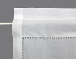 HOSSNER - ART OF HOME DECO Gardine Wildspitze | Weiß