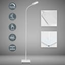 B.K.Licht LED Stehlampe | Weiß 2