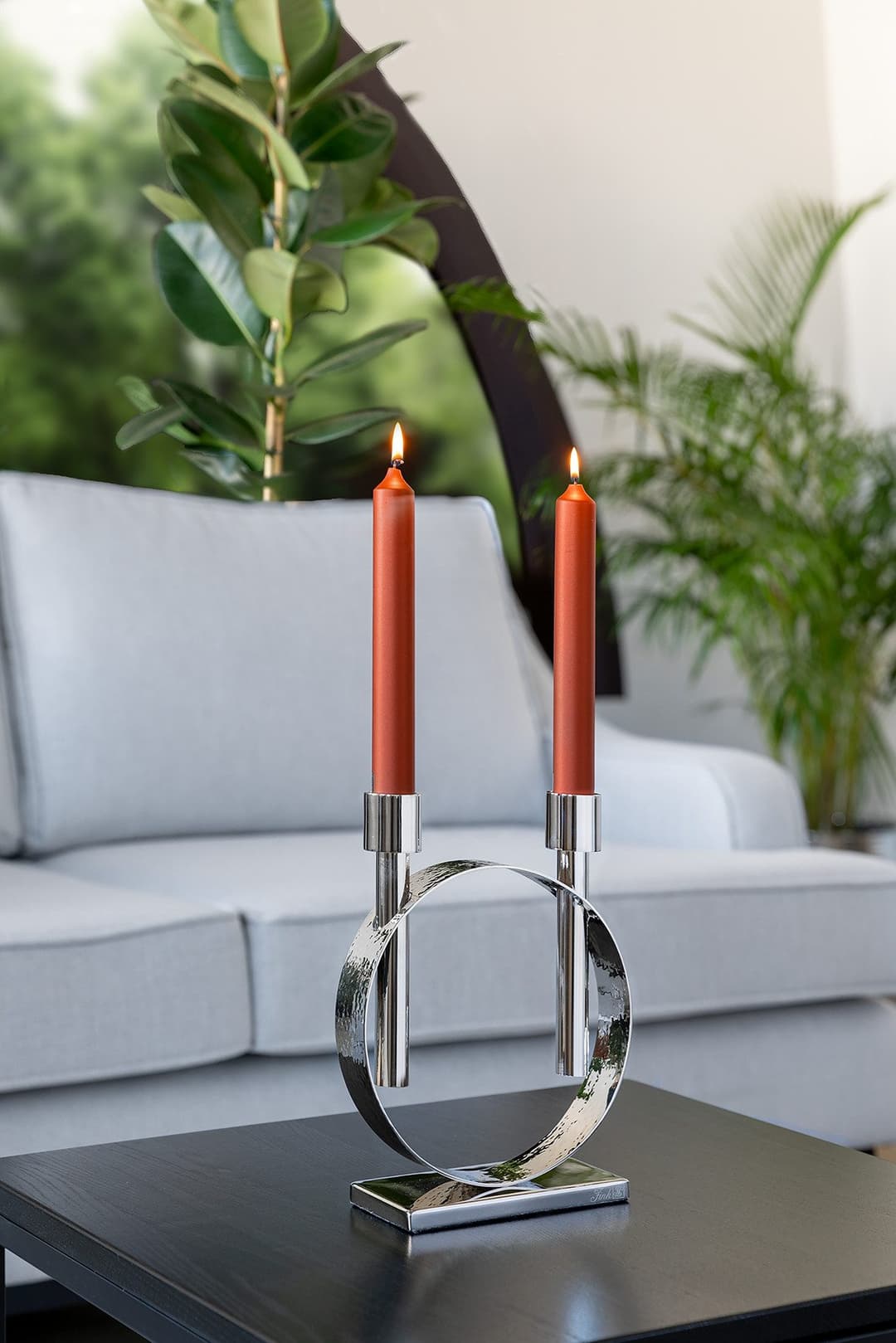 Fink Kerzenleuchter CARPIO | Silber