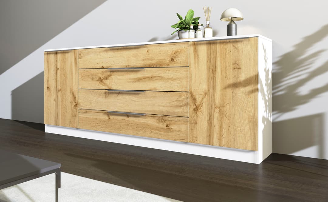borchardt Möbel Kommode Oliva | Holztöne