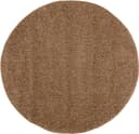 OTTO home Shaggy Teppich rund | Braun 2