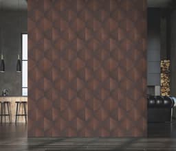 Fashion for walls Prisma Vliestapete | Braun