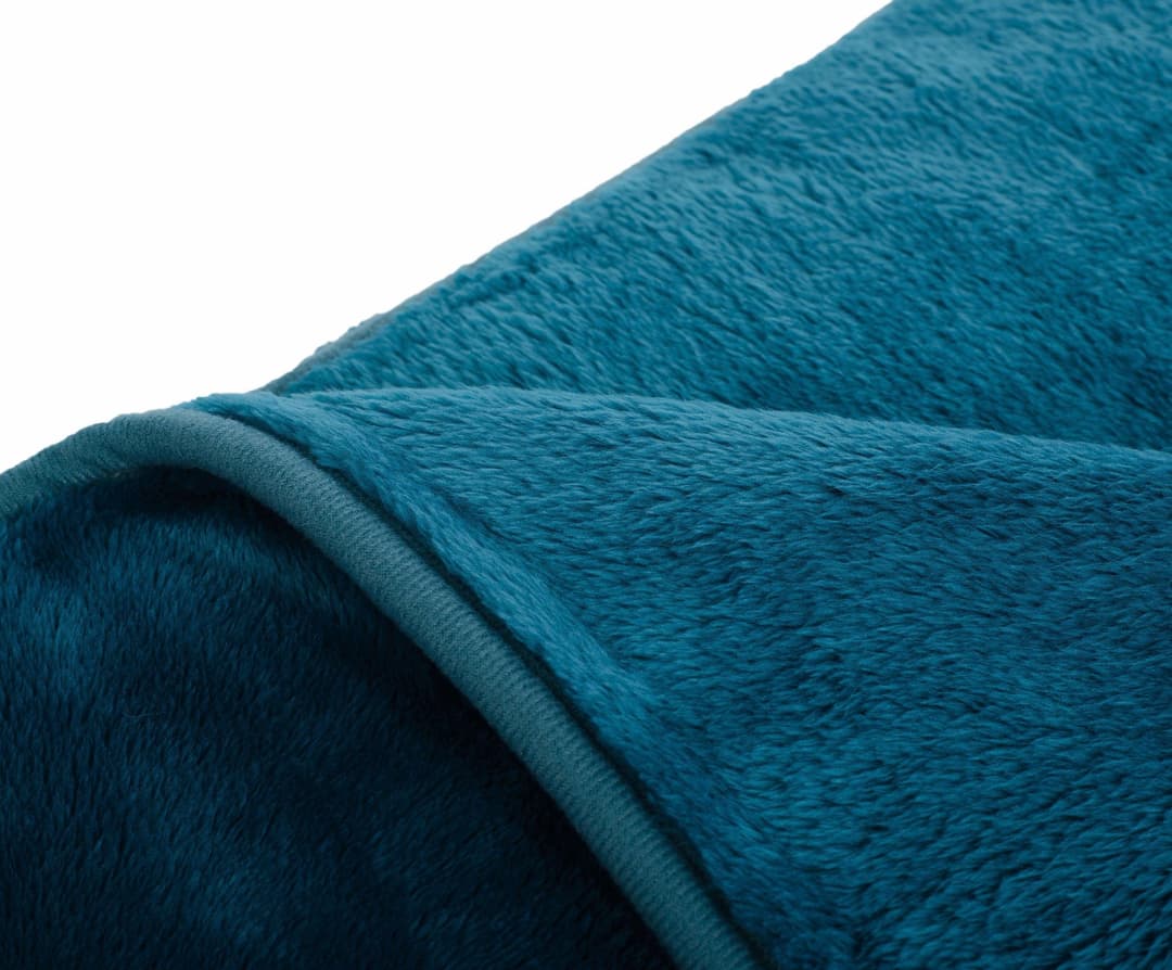Wohndecke Premium Cashmere Feeling | Blau