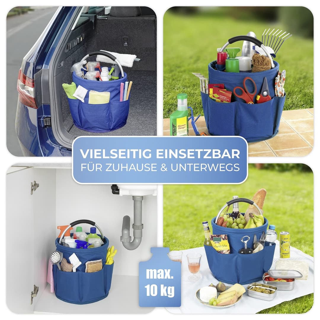 Maximex Organizer Universal-Reinigungs-Caddy | Blau