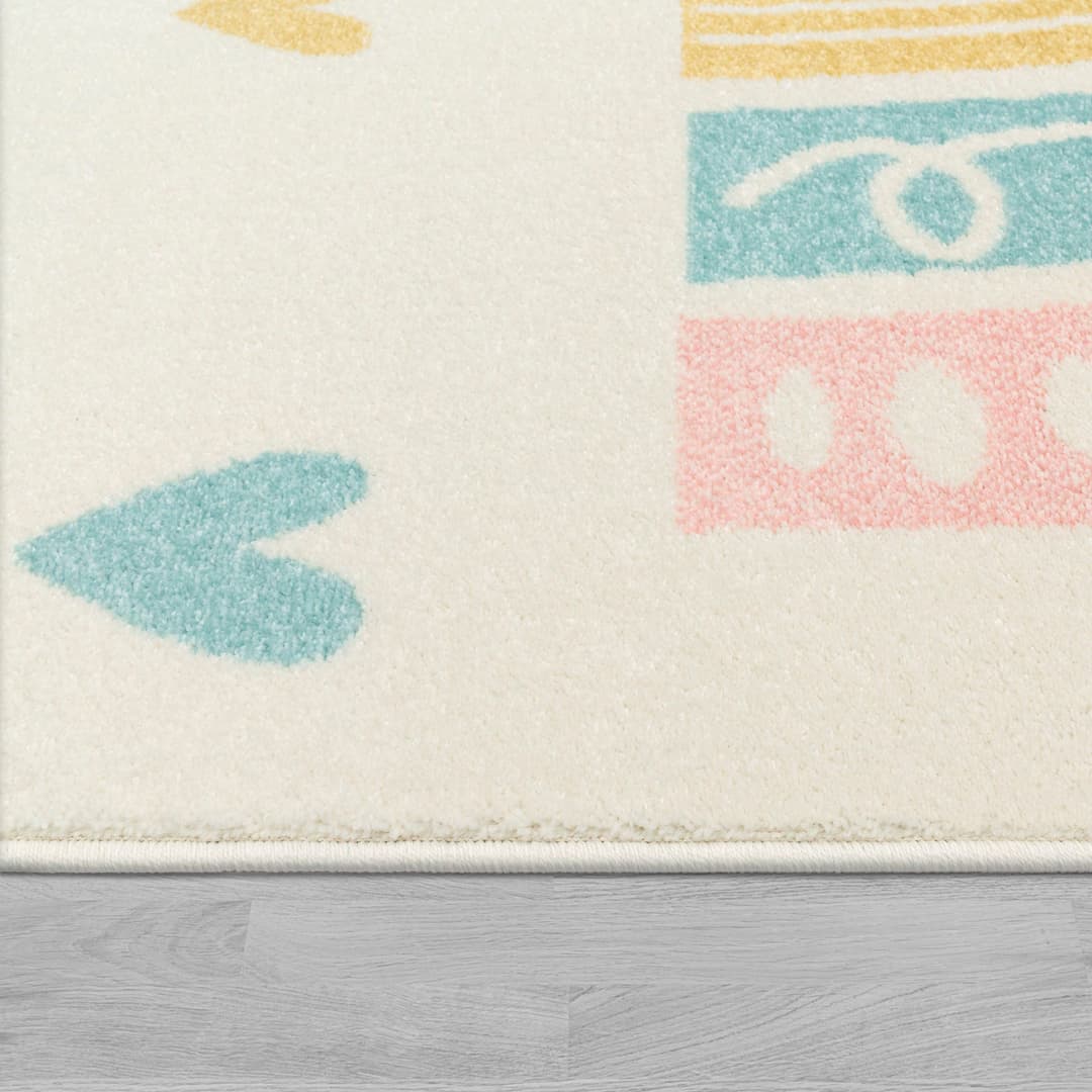 Paco Home Kinderteppich Nino 887 | Mehrfarbig