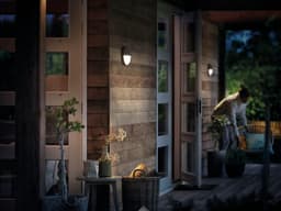 Philips LED Außen-Wandleuchte myGarden Capricorn | Grau