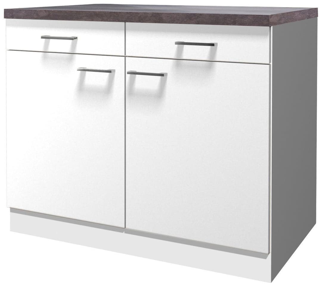 Flex-Well Unterschrank Lucca | Weiß