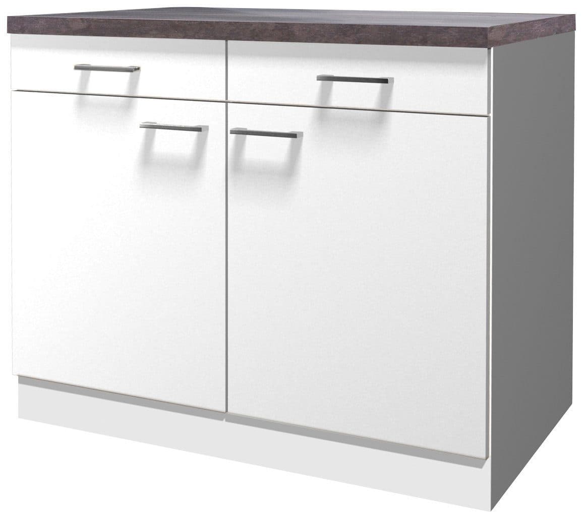 Flex-Well Unterschrank Lucca | Weiß