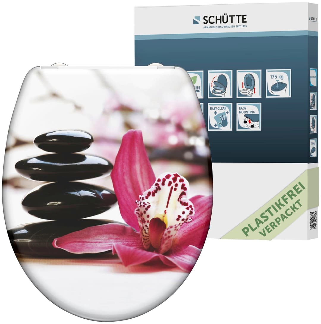 Schütte WC-Sitz Wellness | Mehrfarbig