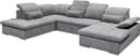 ED EXCITING DESIGN Wohnlandschaft Wayne | Grau 3