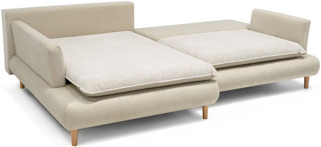 COLLECTION AB Ecksofa Mandela L-Form | Beige