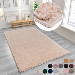 OTTO home Hochflor-Teppich Viva Shaggy | Beige