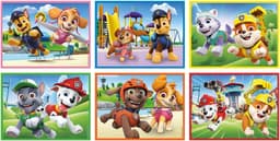 Clementoni® Würfelpuzzle Paw Patrol | Mehrfarbig
