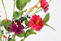 I.GE.A. Künstlicher Blütenzweig Margerite | Mehrfarbig