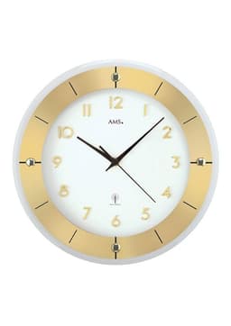 AMS Funkwanduhr F5850 | Grau
