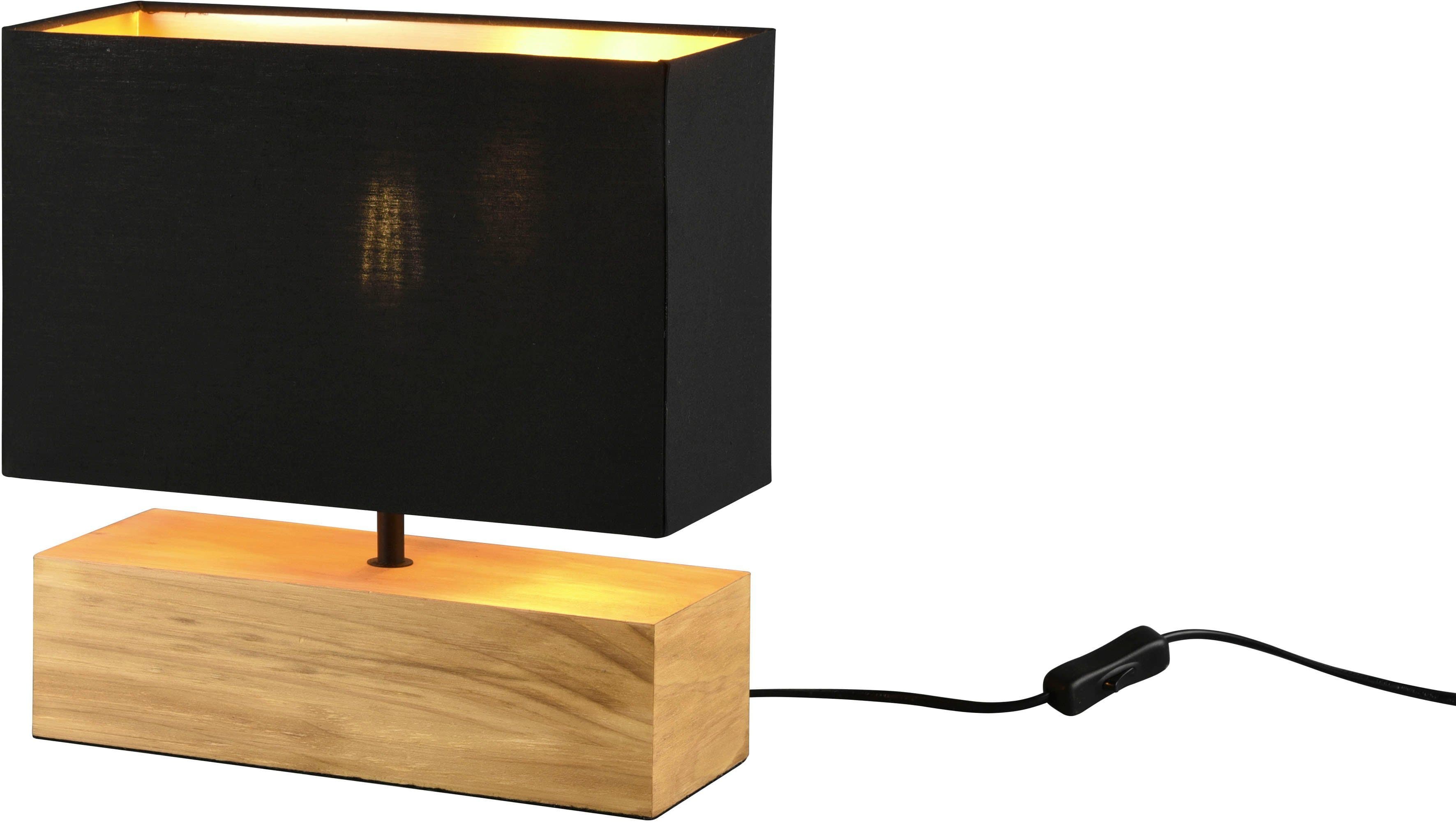 Reality Leuchten Tischleuchte Woody | Braun