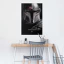 Reinders! Poster The Mandalorian Star Wars | Schwarz 3