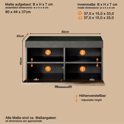 INOSIGN Sitzbank Ilana | Grau