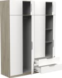 Demeyere GROUP Kleiderschrank Ghost | Mehrfarbig 5
