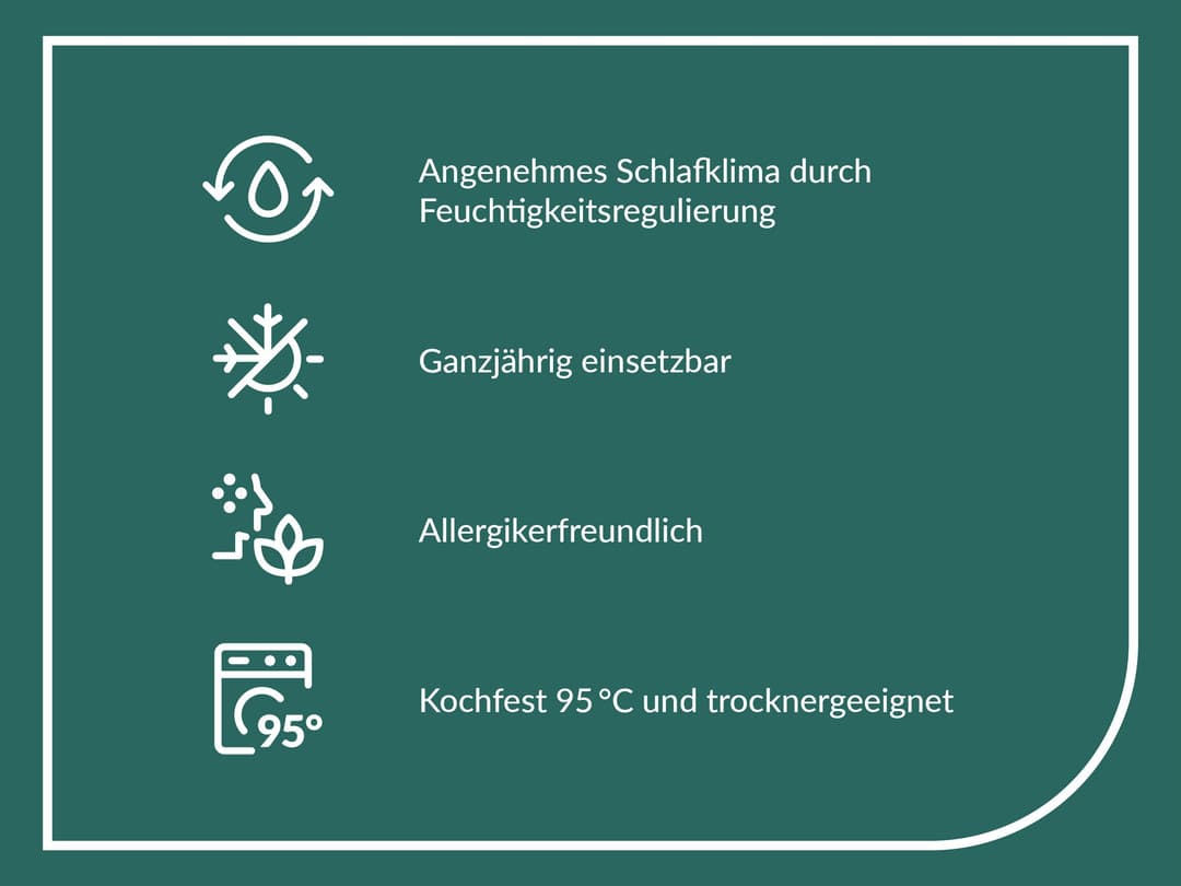 fan Baumwollbettdecke Kansas | Weiß