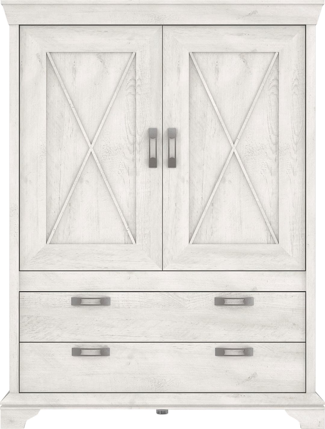 FORTE Highboard Kashmir | Weiß