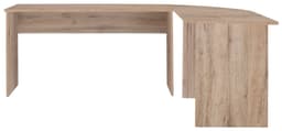 FMD Eckschreibtisch Tiell | Holztöne
