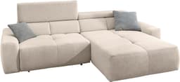 Jockenhöfer Gruppe Ecksofa Unos L-Form | Beige