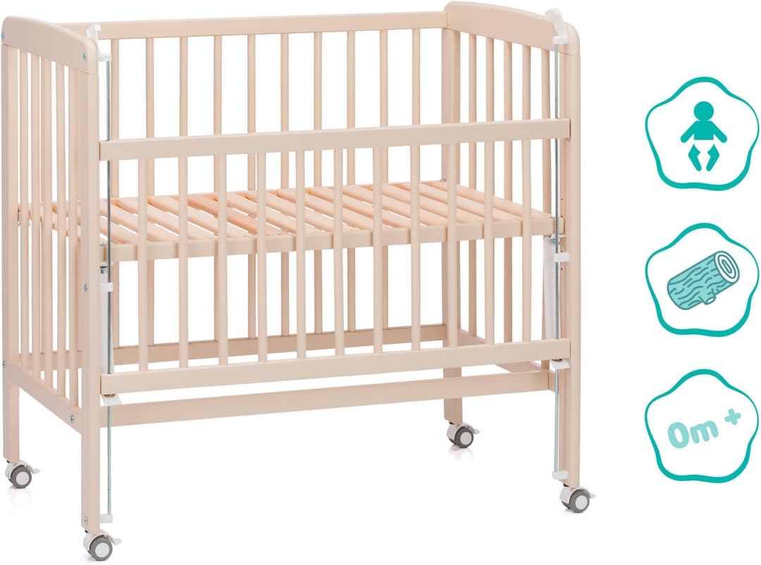 Fillikid Beistellbett Nino | Beige