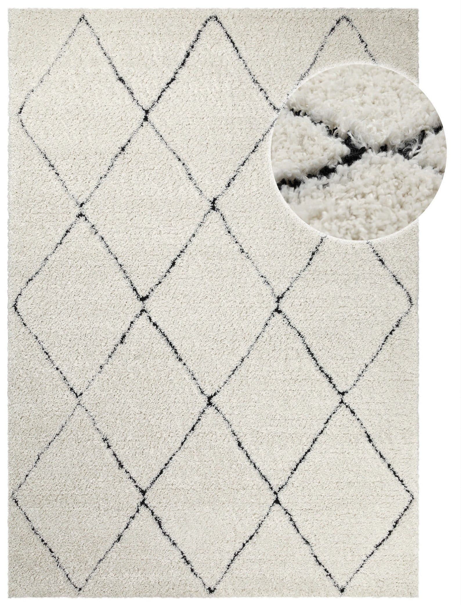 OTTO home Hochflor-Teppich Aveline | Beige