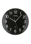 AMS Funkwanduhr F5959 | Schwarz