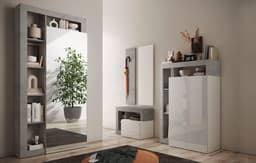 Home affaire Garderobenschrank Hamburg | Weiß