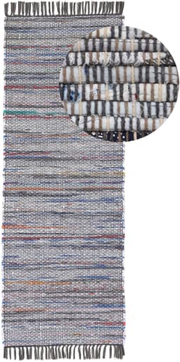 carpetfine Teppich Kelim Chindi | Grau