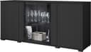 Home affaire Sideboard Caro | Schwarz 2