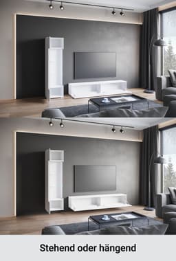 OTTO home Wohnwand Kenia | Weiß