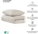 uncover by SCHIESSER Bettwäsche Lennox | Beige 2