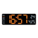 Hama Uhr Digitale Wanduhr "Santa Cruz" | Weiß