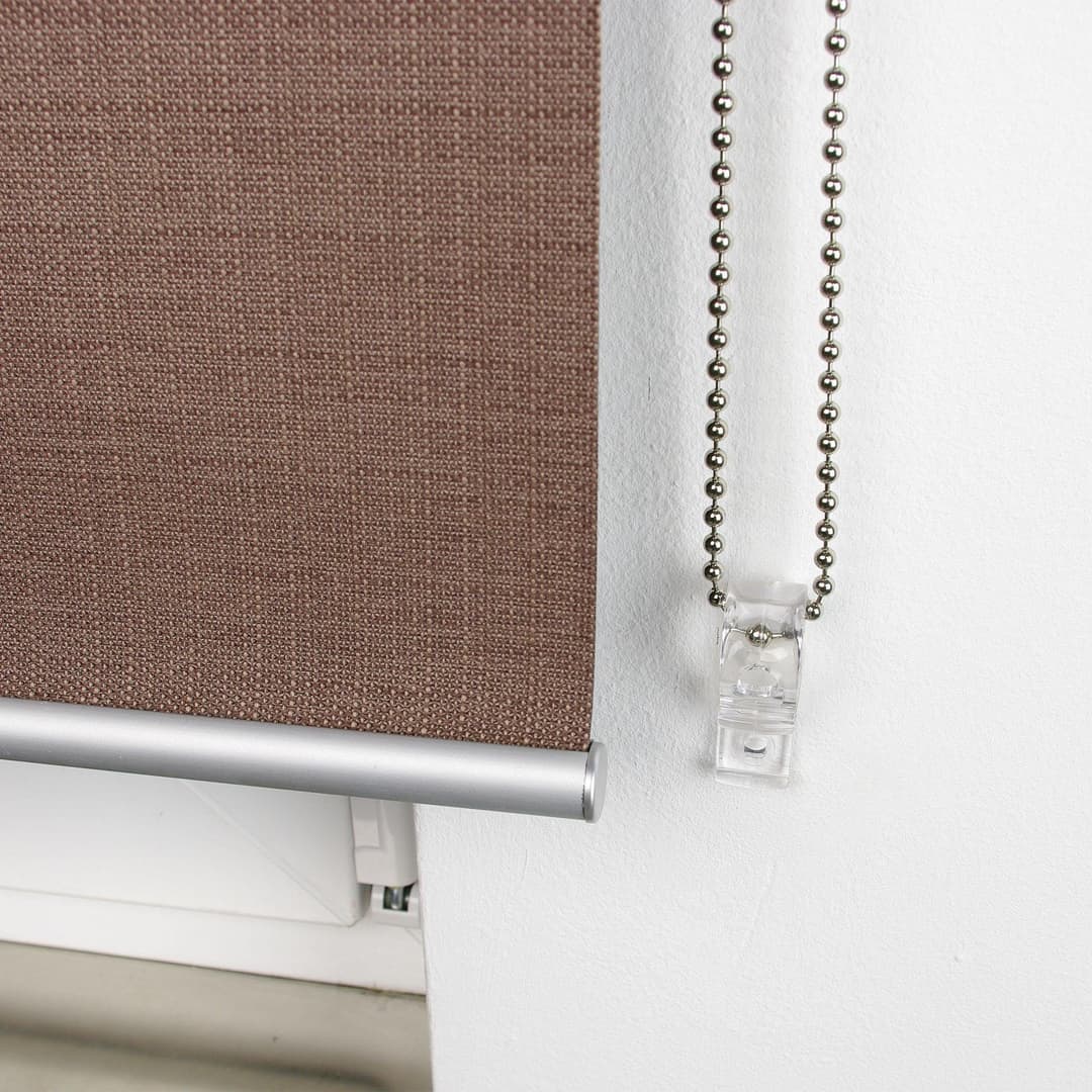 Liedeco Struktur Rollo | Braun