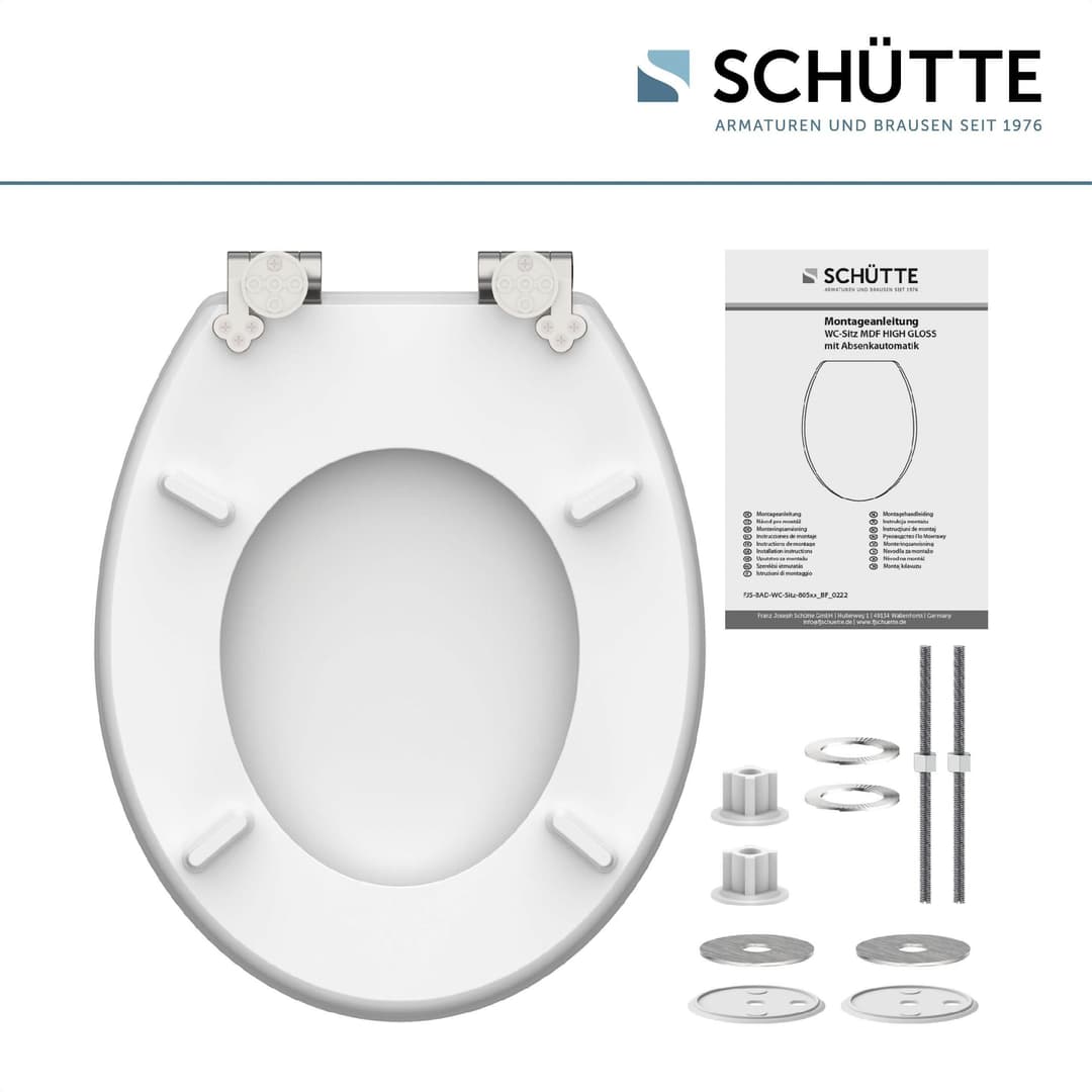 Schütte WC-Sitz Oasis | Mehrfarbig