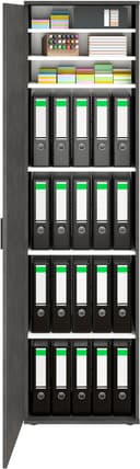 FMD Mehrzweckschrank Inca 1 | Schwarz 5