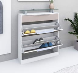 borchardt Möbel Schuhschrank Oliva | Weiß