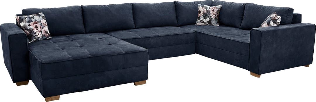 Jockenhöfer Gruppe Wohnlandschaft Brixen U-Form | Blau