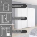 rauch KRONACH Kleiderschrank | Weiß 4