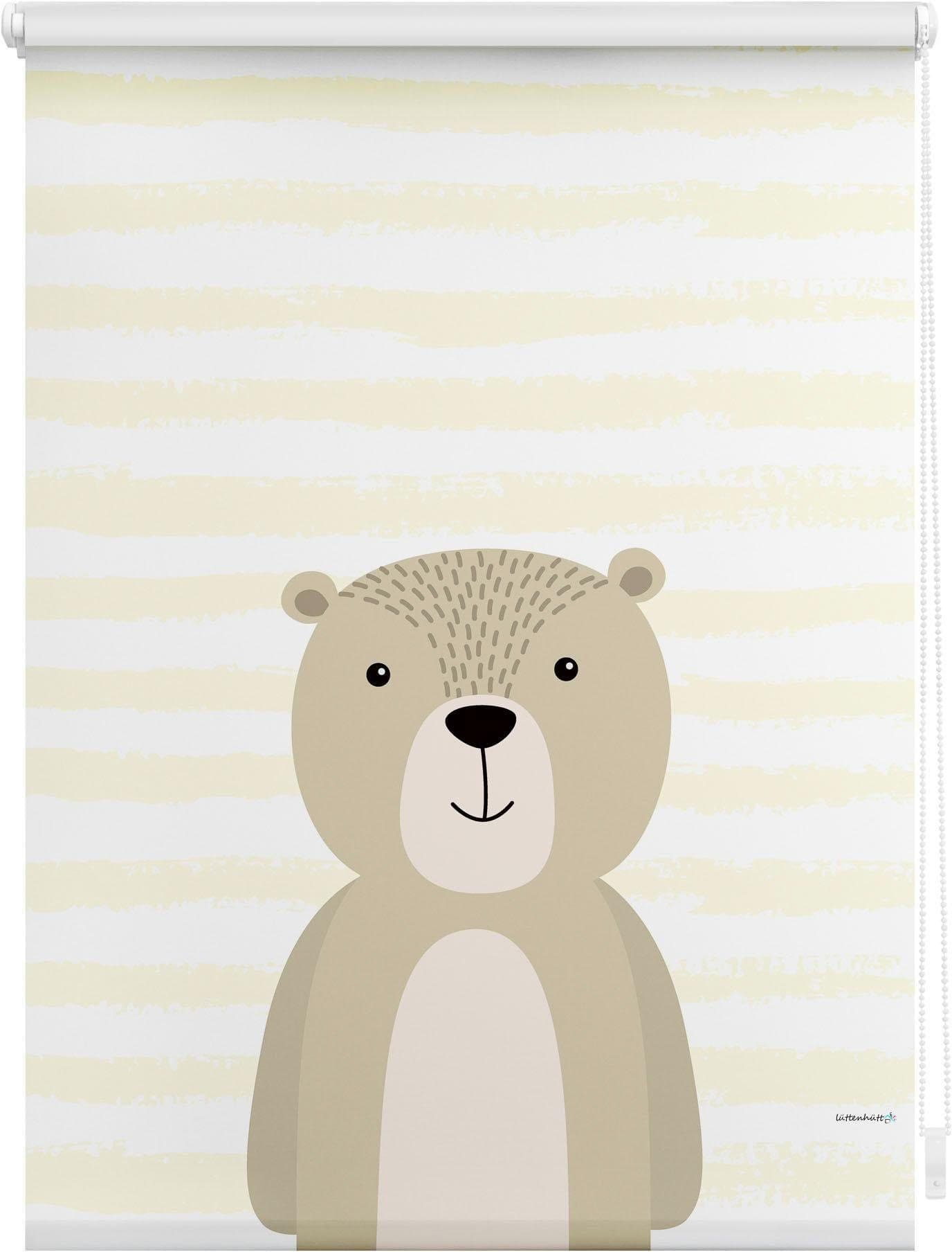 Seitenzugrollo Bär | Beige