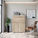home affaire PC-Schrank Vera | Braun 5