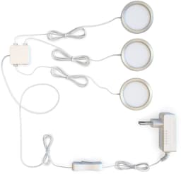 B.K.Licht Unterschrankleuchte | Silber