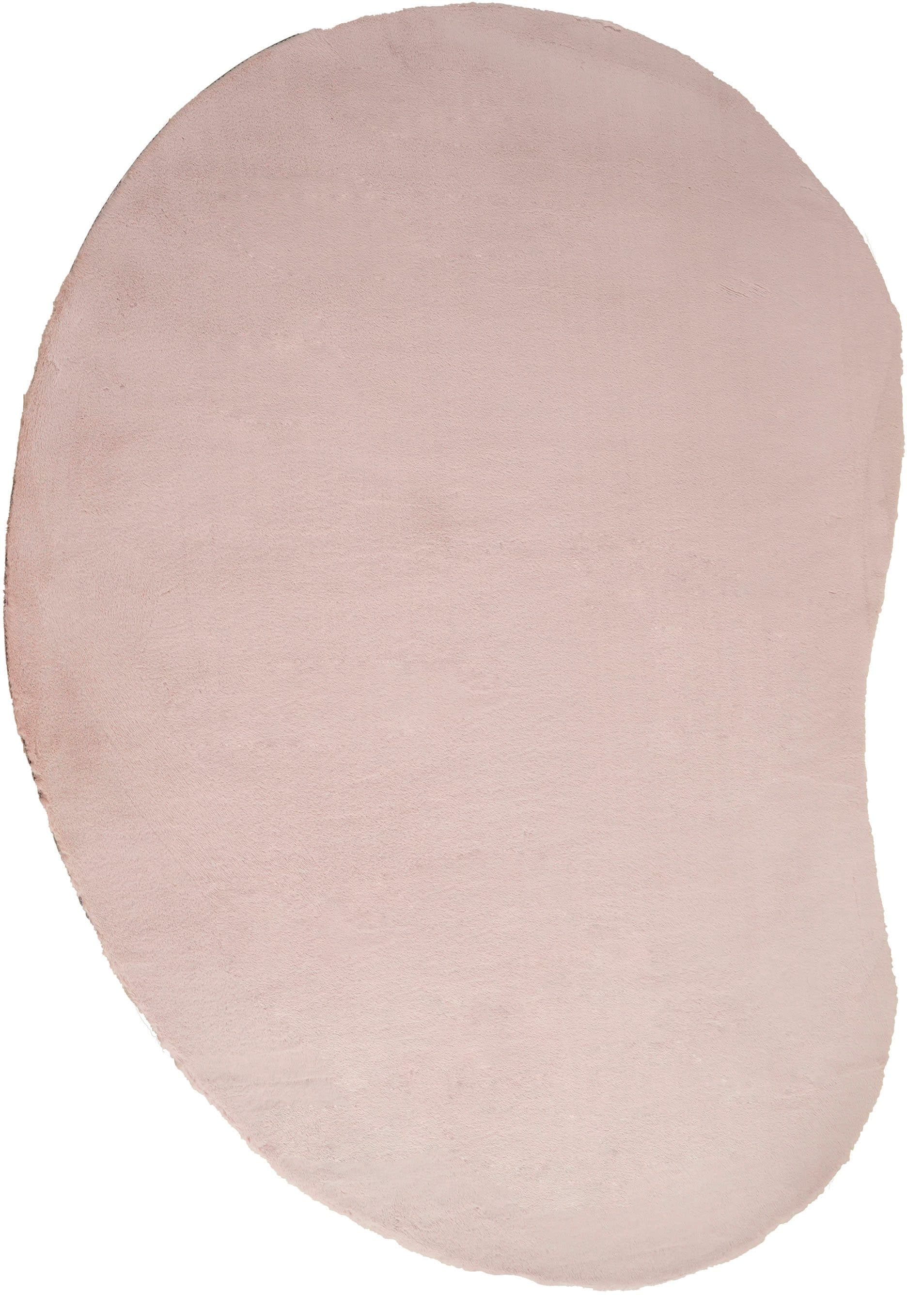 Bruno Banani Hochflor-Teppich Rabbit 2 Bean | Rosa